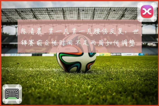 陈清晨_贾一凡贾一凡腰伤反复，世锦赛前合练时间不足两周如何调整？